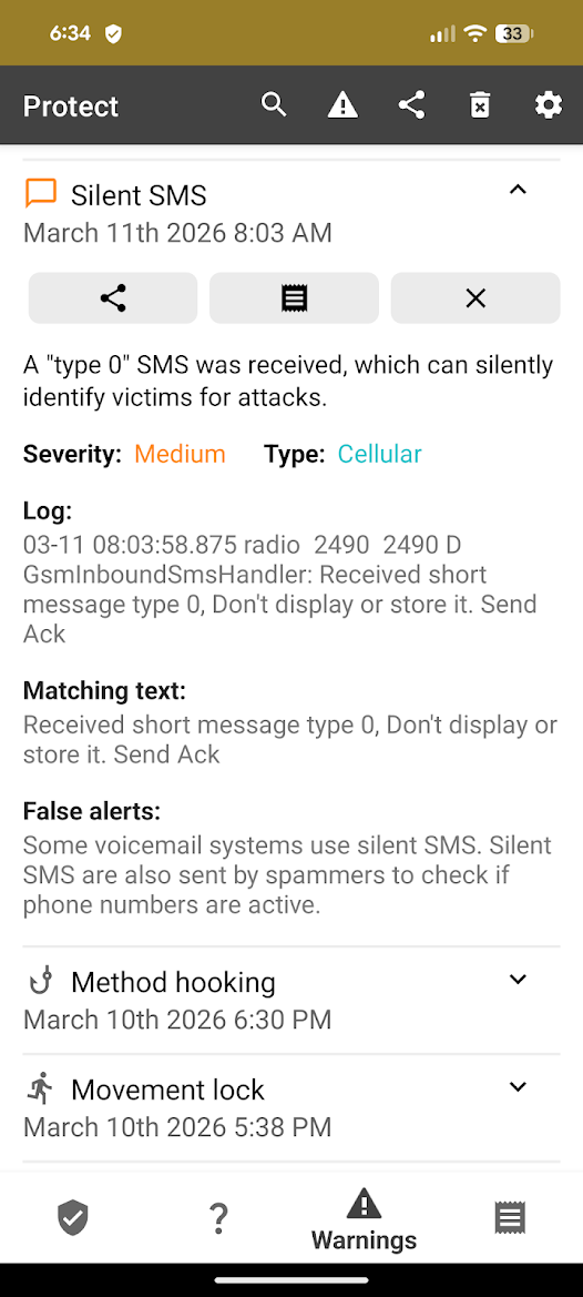 Armadillo Protect app screenshot 7